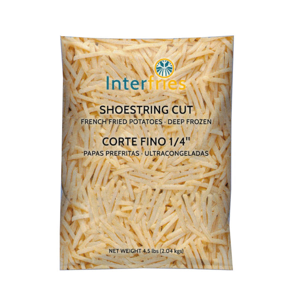 French Fries 1/4" Shoestring Cut / Papas Fritas 1/4" Corte Fino (13381)