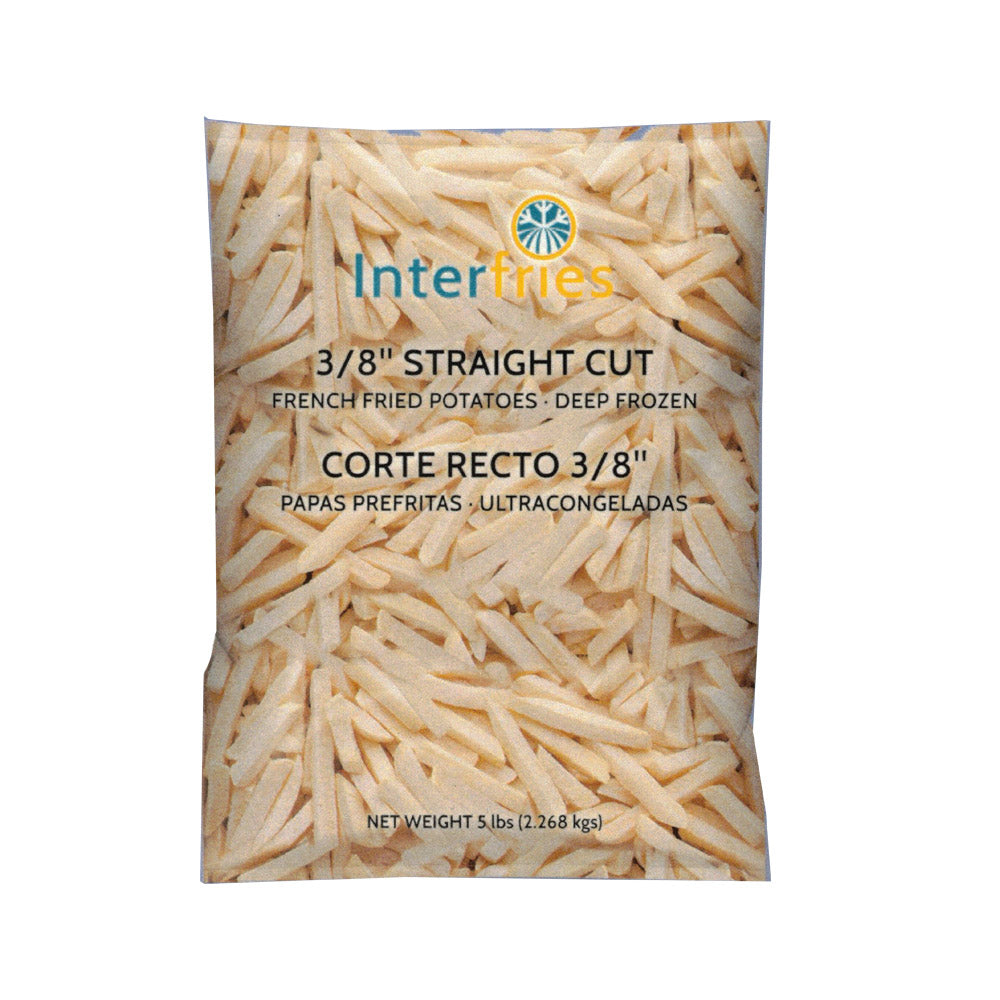 French Fries 3/8” Straight Cut / Papas Fritas 3/8" Corte Recto (13383)